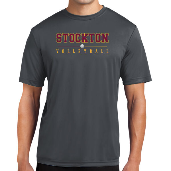 Stockton Volleyball 2026 Logo 1 - Tall PosiCharge ® Competitor Tee Thumbnail