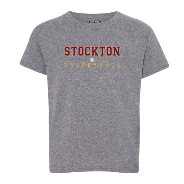 Stockton Volleyball 2026 Logo 1 - DryBlend® Youth T-Shirt Thumbnail