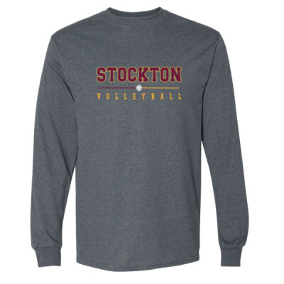 Stockton Volleyball 2026 Logo 1 - DryBlend® 50/50 Long Sleeve T-Shirt Thumbnail