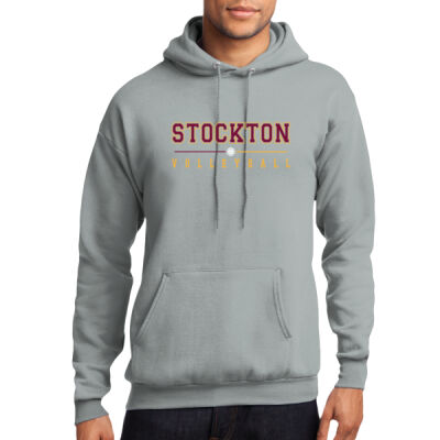 Stockton Volleyball 2026 Logo 1 - Core Fleece Pullover Hooded Sweatshirt Thumbnail