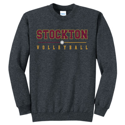 Stockton Volleyball 2026 Logo 1 - Core Fleece Crewneck Sweatshirt Thumbnail