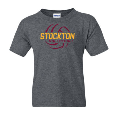 Stockton Volleyball 2026 Logo 2 - DryBlend® Youth T-Shirt Thumbnail