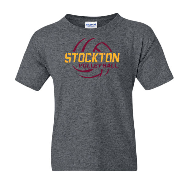 Stockton Volleyball 2026 Logo 2 - DryBlend® Youth T-Shirt Thumbnail