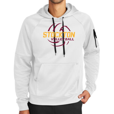 Stockton Volleyball 2026 Logo 2 - Therma FIT Pocket Pullover Fleece Hoodie Thumbnail