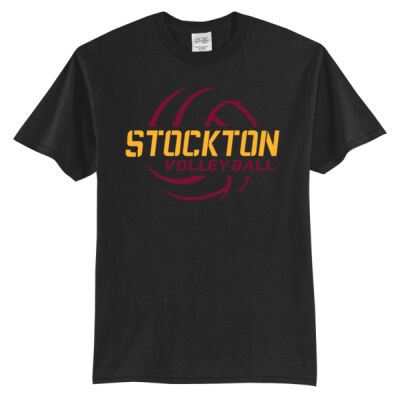 Stockton Volleyball 2026 Logo 2 - Tall Core Blend Tee Thumbnail