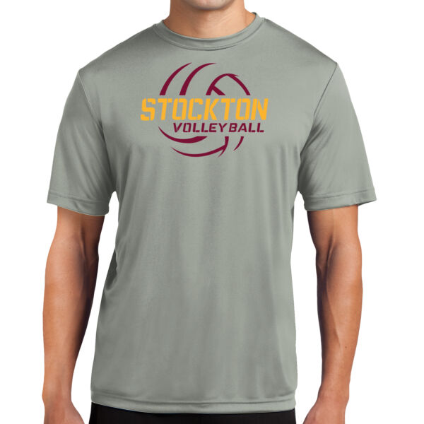 Stockton Volleyball 2026 Logo 2 - Tall PosiCharge ® Competitor Tee Thumbnail