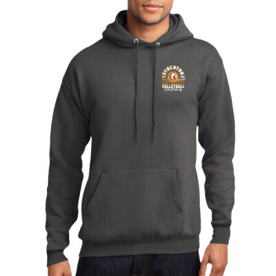 Stockton Volleyball 2026 Logo 3 - Core Fleece Pullover Hooded Sweatshirt Thumbnail