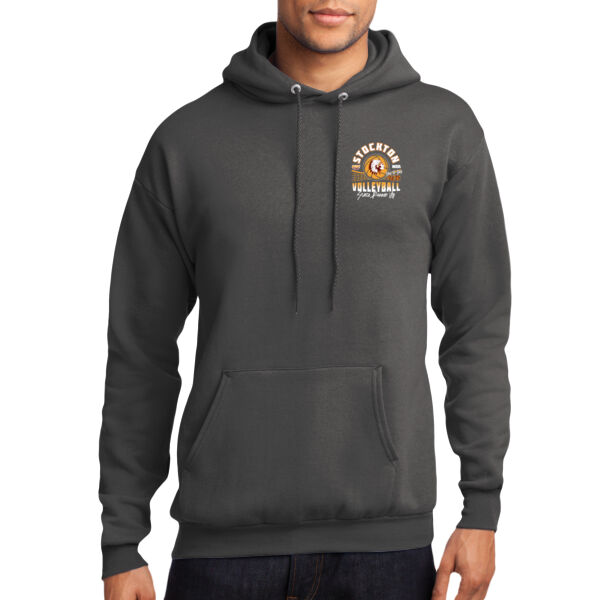 Stockton Volleyball 2026 Logo 3 - Core Fleece Pullover Hooded Sweatshirt Thumbnail