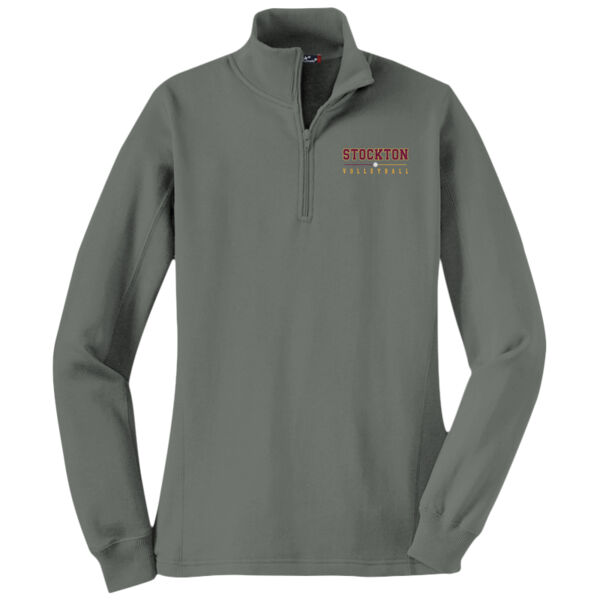 Stockton Volleyball 2026 Logo 1 - Women's 1/4 Zip Sweatshirt Thumbnail