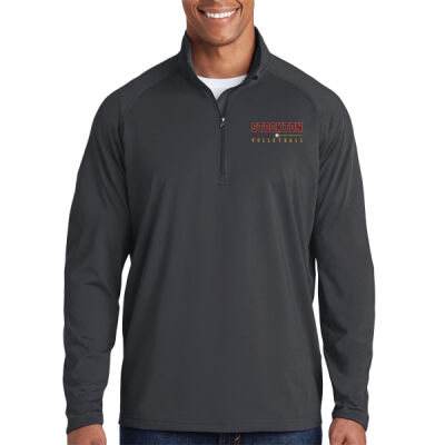 Stockton Volleyball 2026 Logo 1 - Sport Wick ® Stretch 1/4 Zip Pullover Thumbnail
