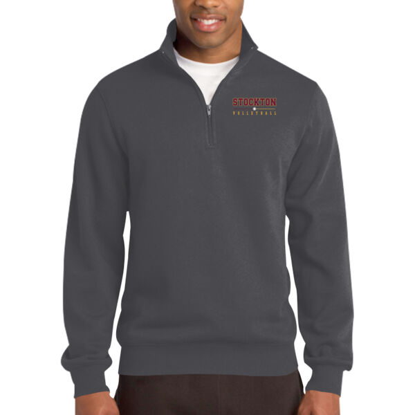 Stockton Volleyball 2026 Logo 1 - Tall 1/4 Zip Sweatshirt Thumbnail