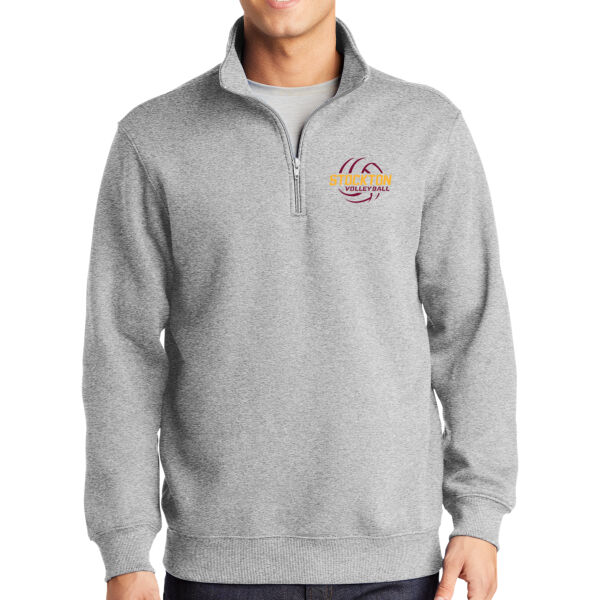 Stockton Volleyball 2026 Logo 2 - 1/4 Zip Sweatshirt Thumbnail